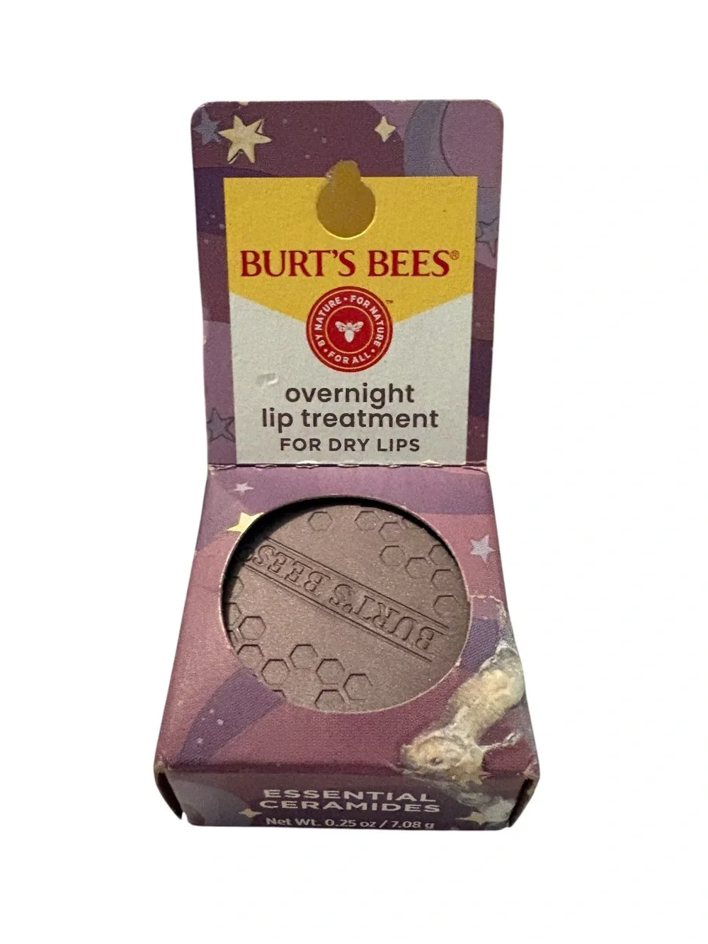Burt's Bees Nad Clinique Beaty Bundle Lip Care Trio in Yellow, Purple, Pink
